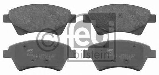 Комплект тормозных колодок, дисковый тормоз FEBI BILSTEIN 16477