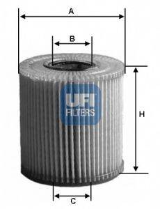 Масляный фильтр UFI 25.004.00