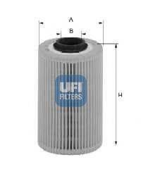 Топливный фильтр UFI 26.018.00