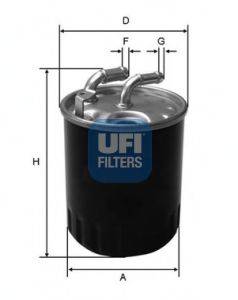 Топливный фильтр UFI 24.077.00