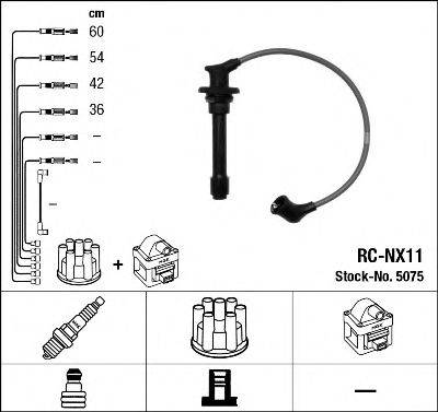 Комплект проводов зажигания NGK 5075