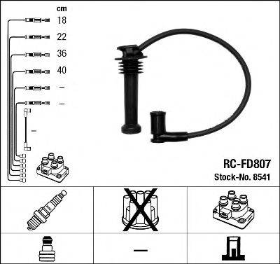 Комплект проводов зажигания NGK 8541
