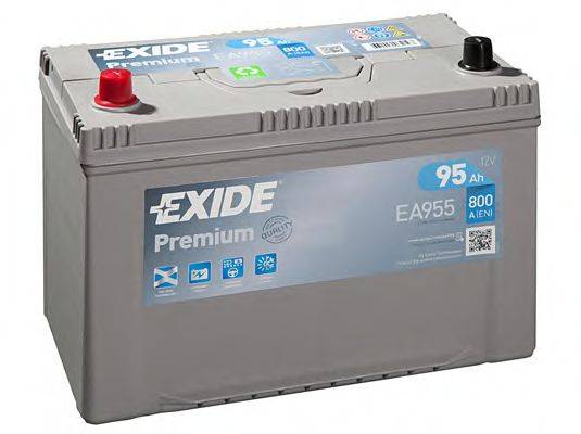 Стартерная аккумуляторная батарея; Стартерная аккумуляторная батарея EXIDE _EA955