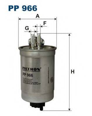 Топливный фильтр FILTRON PP966