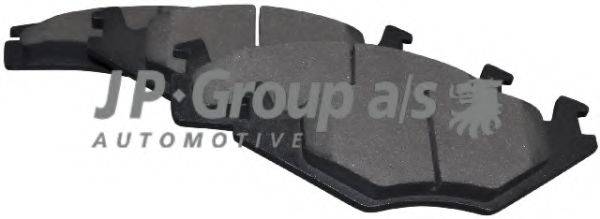 Комплект гальмівних колодок, дискове гальмо JP GROUP 1163600510