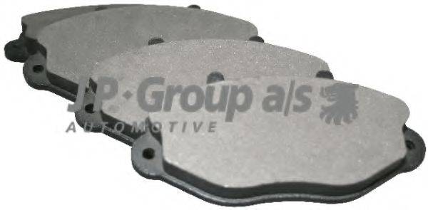 Комплект тормозных колодок, дисковый тормоз JP GROUP 1563600410