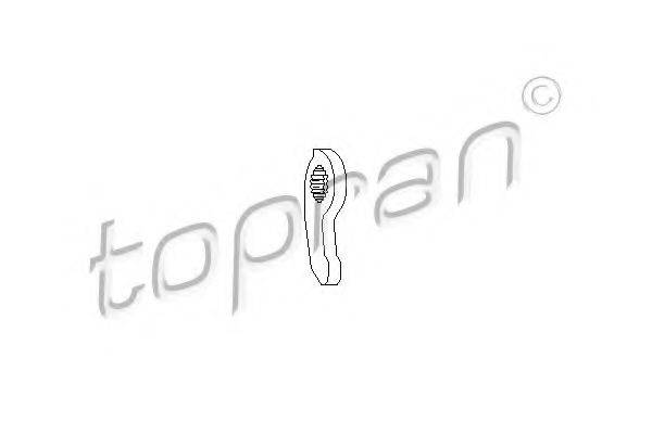 Поворотна вилка, система зчеплення TOPRAN 109 641
