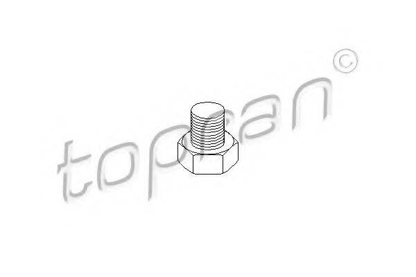 Резьбовая пробка, маслянный поддон TOPRAN 206 554