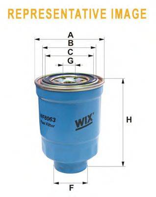 Топливный фильтр WIX FILTERS WF8061