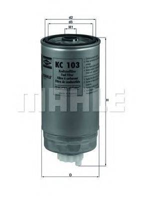 Топливный фильтр KNECHT KC 103