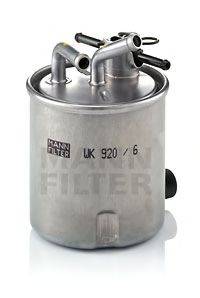 Паливний фільтр MANN-FILTER WK 920/6
