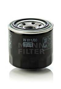 Масляний фільтр MANN-FILTER W 811/80