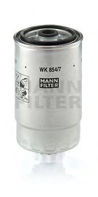 Топливный фильтр MANN-FILTER WK 854/7