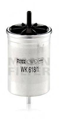 Паливний фільтр MANN-FILTER WK 618/1