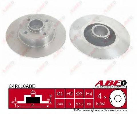 Тормозной диск ABE C4R018ABE