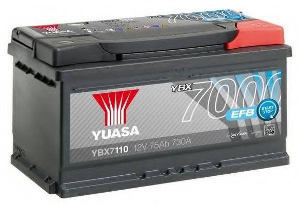 Стартерная аккумуляторная батарея YUASA YBX7110