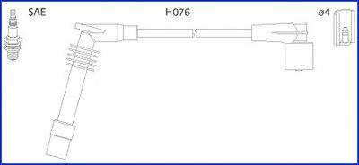 Комплект дротів запалення HITACHI 134234