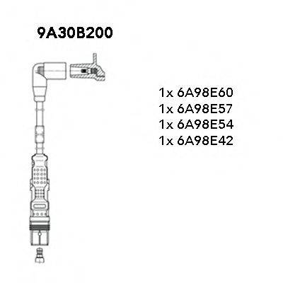 Комплект проводов зажигания BREMI 9A30B200