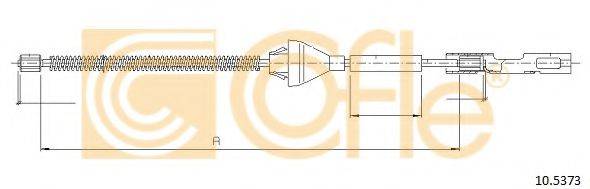 Трос, стояночная тормозная система COFLE 10.5373