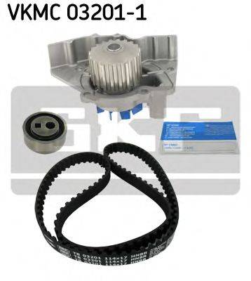Водяний насос + комплект зубчастого ременя SKF VKMC 03201-1