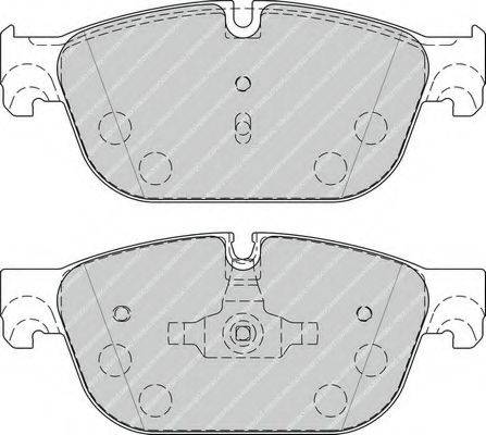 Комплект тормозных колодок, дисковый тормоз FERODO FDB4313