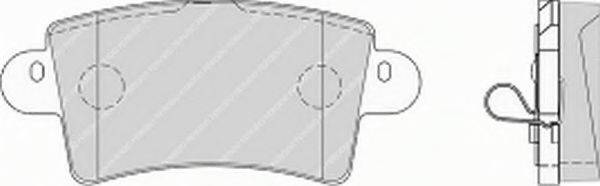 Комплект тормозных колодок, дисковый тормоз FERODO FVR1453